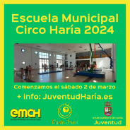 Comienza la «Escuela Municipal de Circo de Haría 2024»