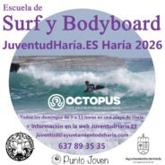 Escuela Surf – Bodyboard Juventud Haría 2026