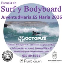 Escuela Surf – Bodyboard Juventud Haría 2026