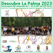 «Descubre La Palma 2023» Juventud Haría + IES Haría